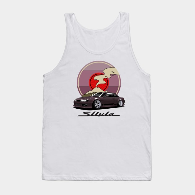 Nissan Silvia s14 Kouki Tank Top by JDM Boyz